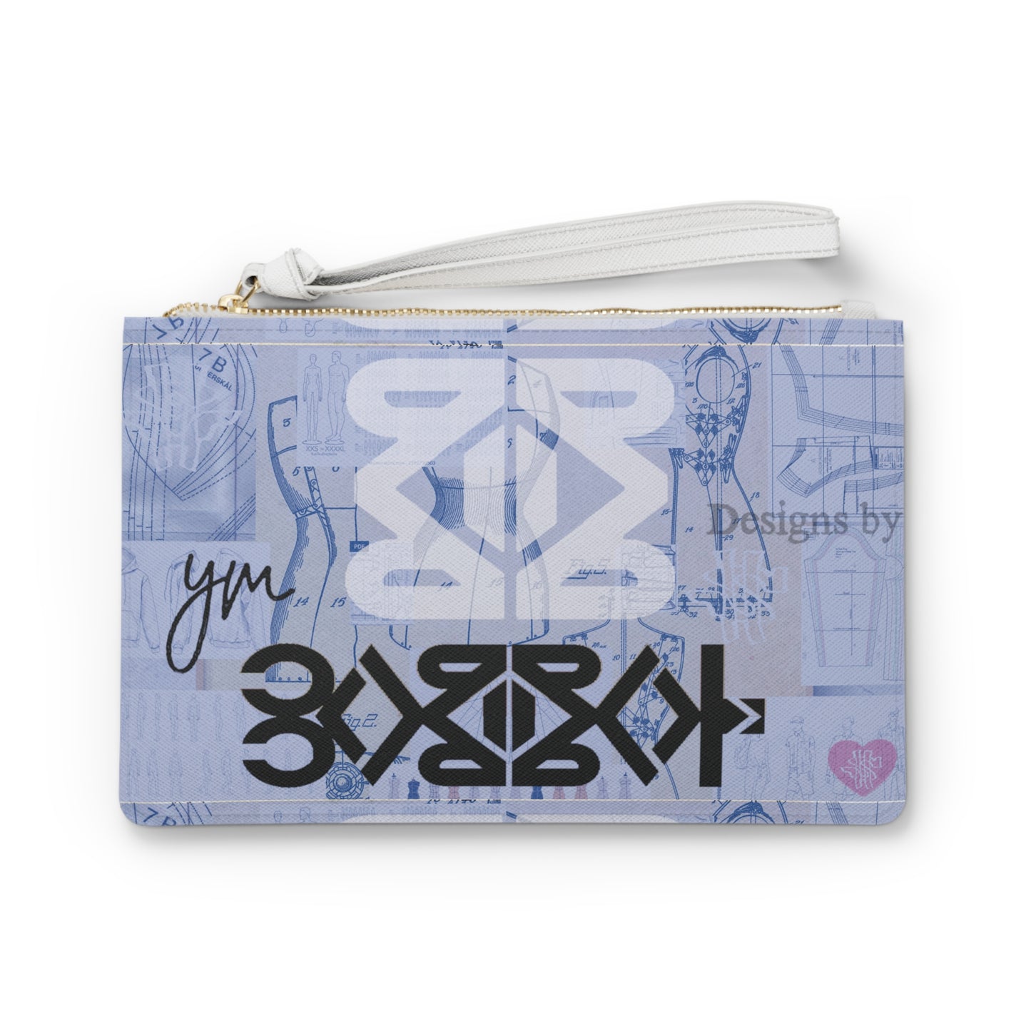 YM CARRAL Stylish Clutch Bag, Chic Purse for Night Out, Unique Accessory, Fashionable Handbag, Perfect Gift for Her