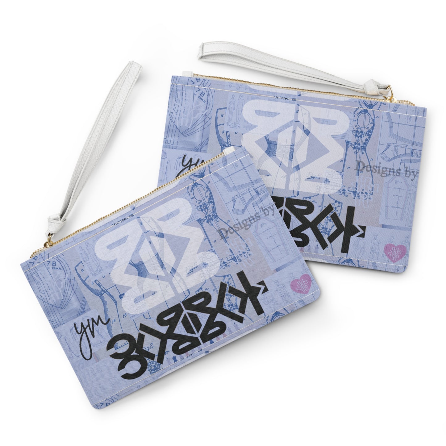 YM CARRAL Stylish Clutch Bag, Chic Purse for Night Out, Unique Accessory, Fashionable Handbag, Perfect Gift for Her