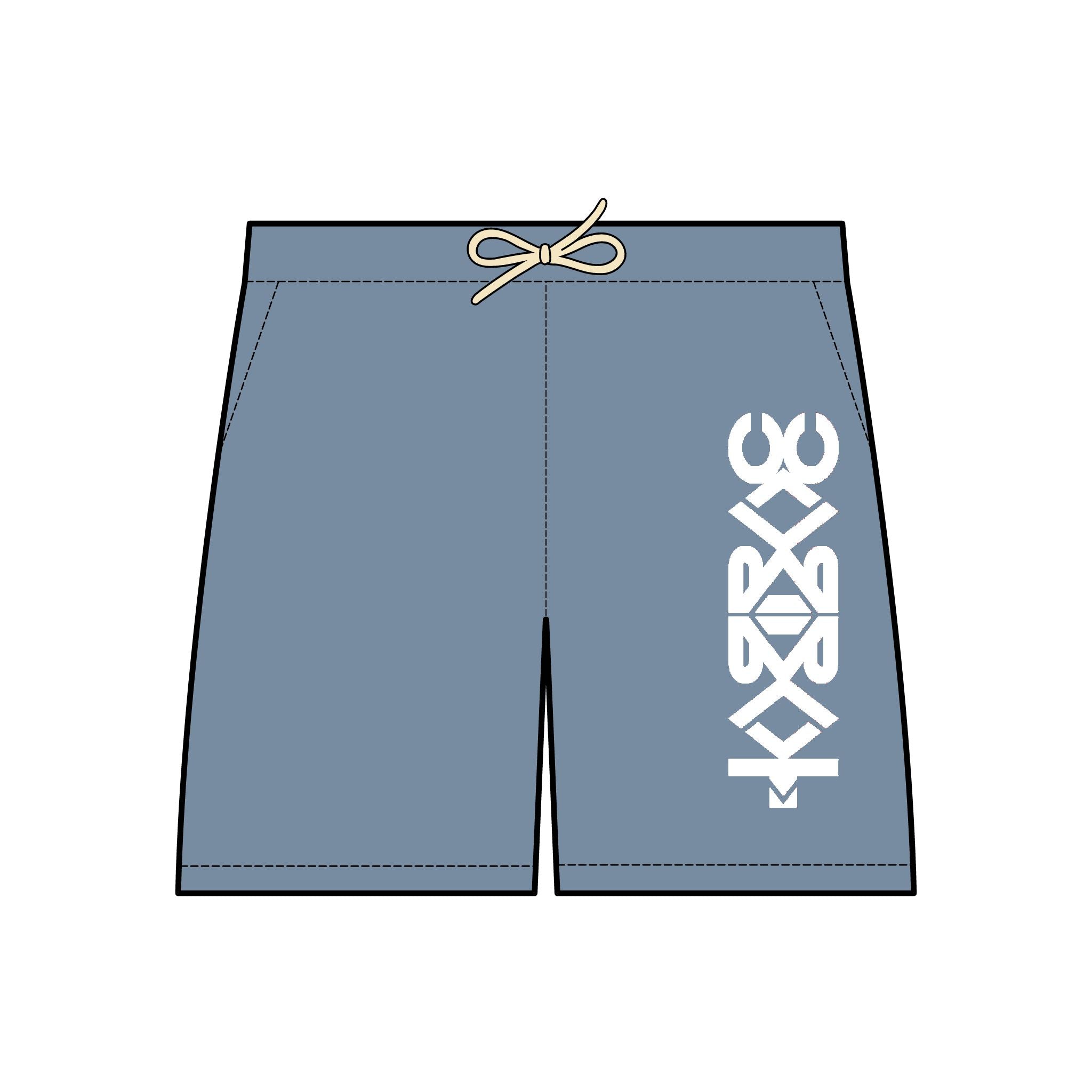 YM CARRAL Garment-Dyed Fleece Sweat Shorhs