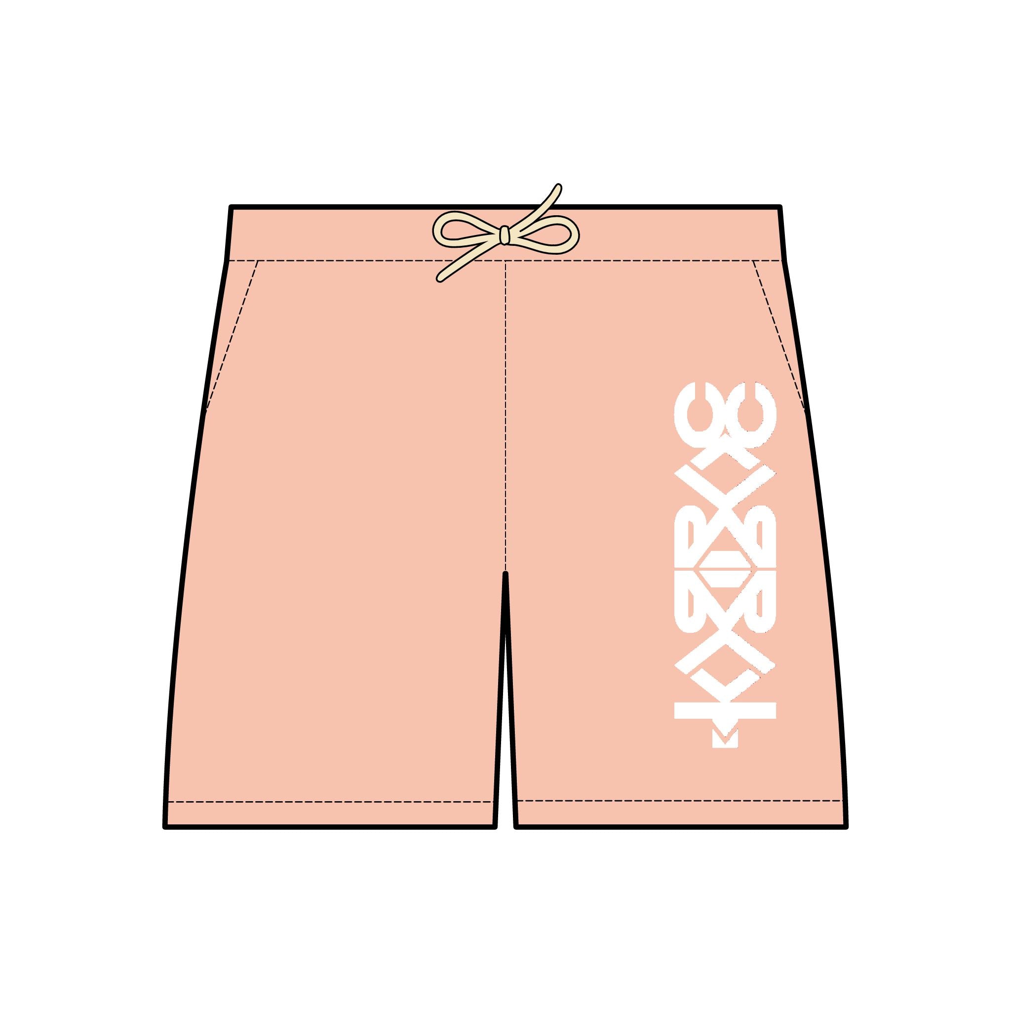YM CARRAL Garment-Dyed Fleece Sweat Shorhs