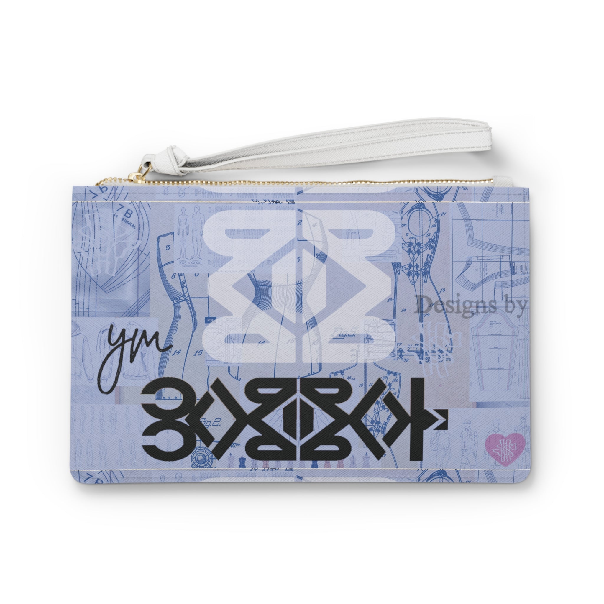 YM CARRAL Stylish Clutch Bag, Chic Purse for Night Out, Unique Accessory, Fashionable Handbag, Perfect Gift for Her