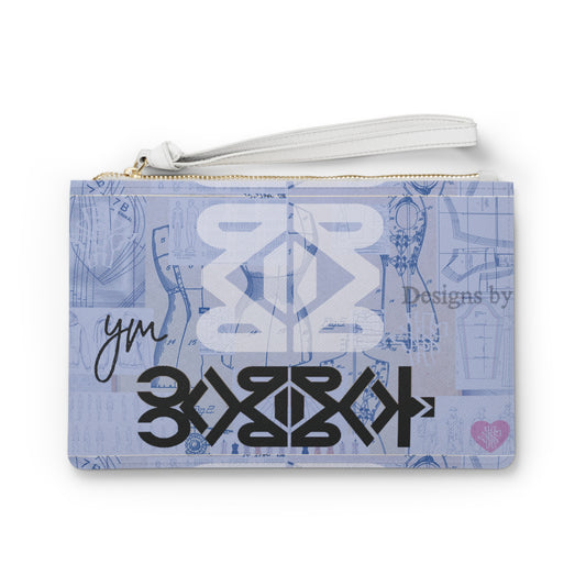 YM CARRAL Stylish Clutch Bag, Chic Purse for Night Out, Unique Accessory, Fashionable Handbag, Perfect Gift for Her