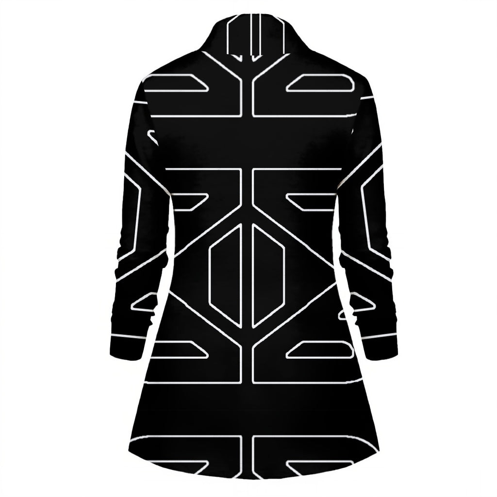 YM CARRAL Draped Long Sleeve Top