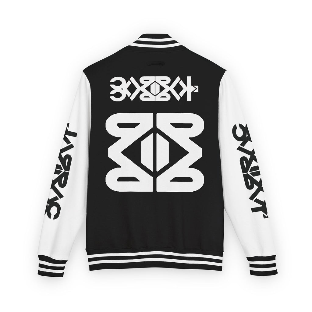 YM CARRAL Unisex Heavyweight Letterman Jacket | Casual Outerwear, Trendy Gift, Sports Apparel, Unique Statement Piece, Streetwear