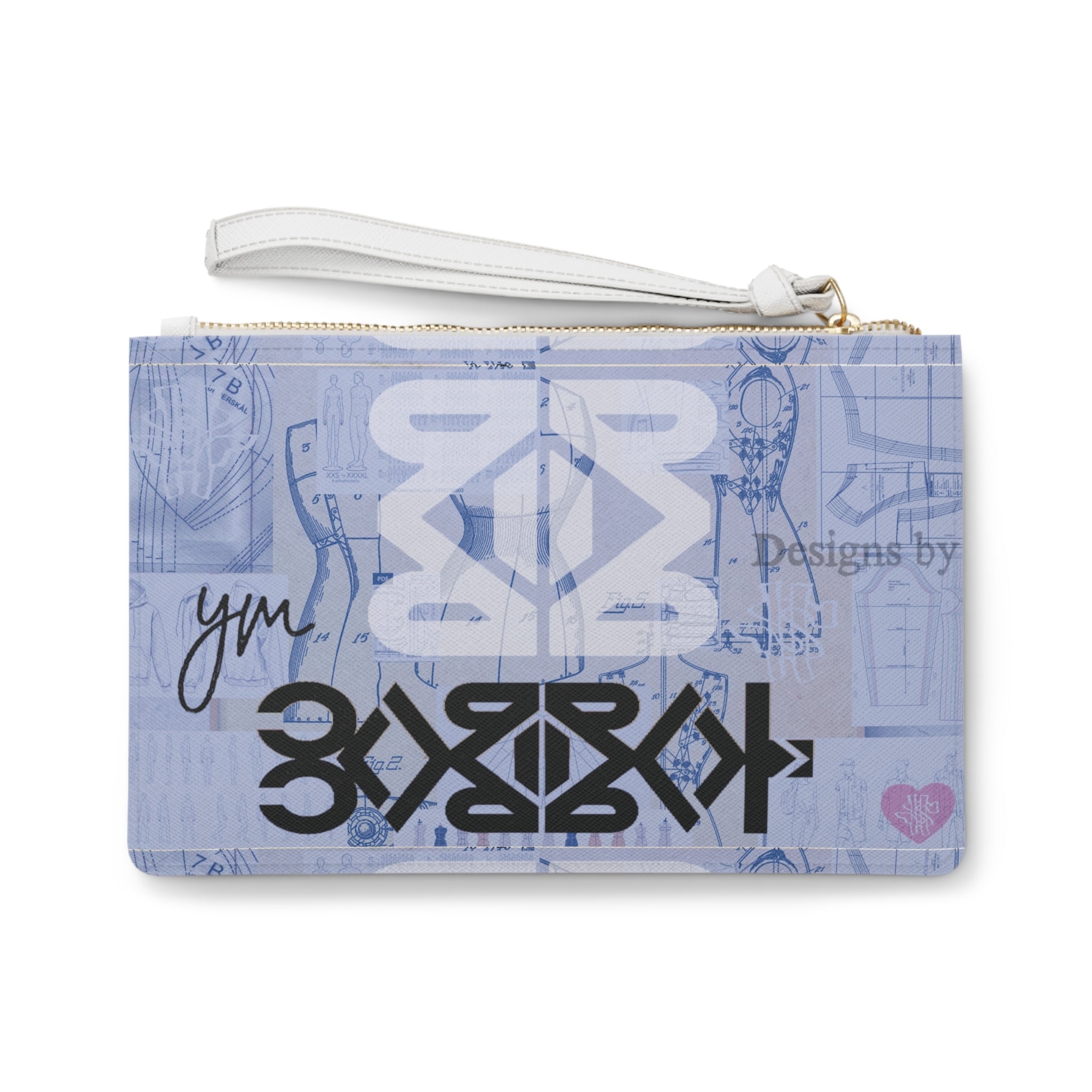 YM CARRAL Stylish Clutch Bag, Chic Purse for Night Out, Unique Accessory, Fashionable Handbag, Perfect Gift for Her