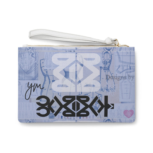 YM CARRAL Stylish Clutch Bag, Chic Purse for Night Out, Unique Accessory, Fashionable Handbag, Perfect Gift for Her