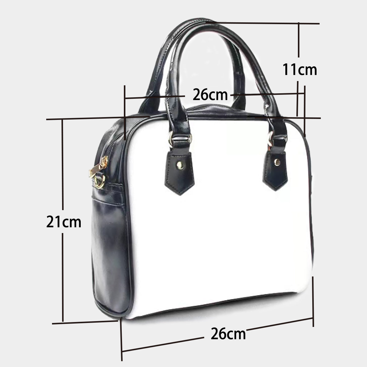 YM CARRAL Color Checker Handbag