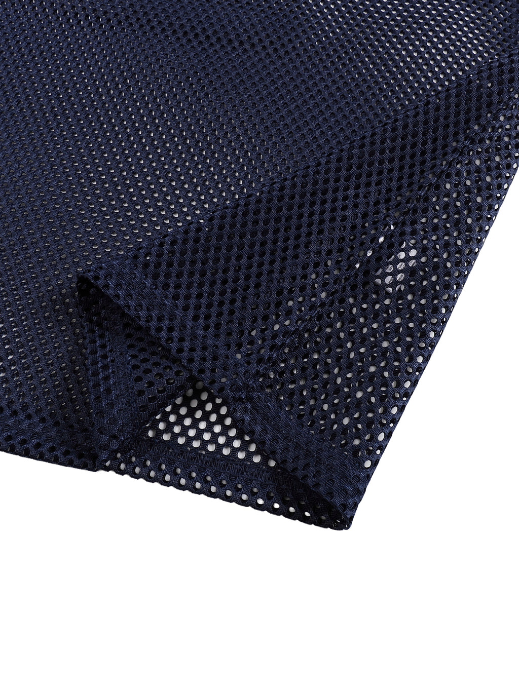 YM CARRAL + ALIEN MONEY  See-through Boxy Net T-Shirt